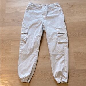 $9 CLEARANCE - White Fox Boutique Light Gray Cargo Pants